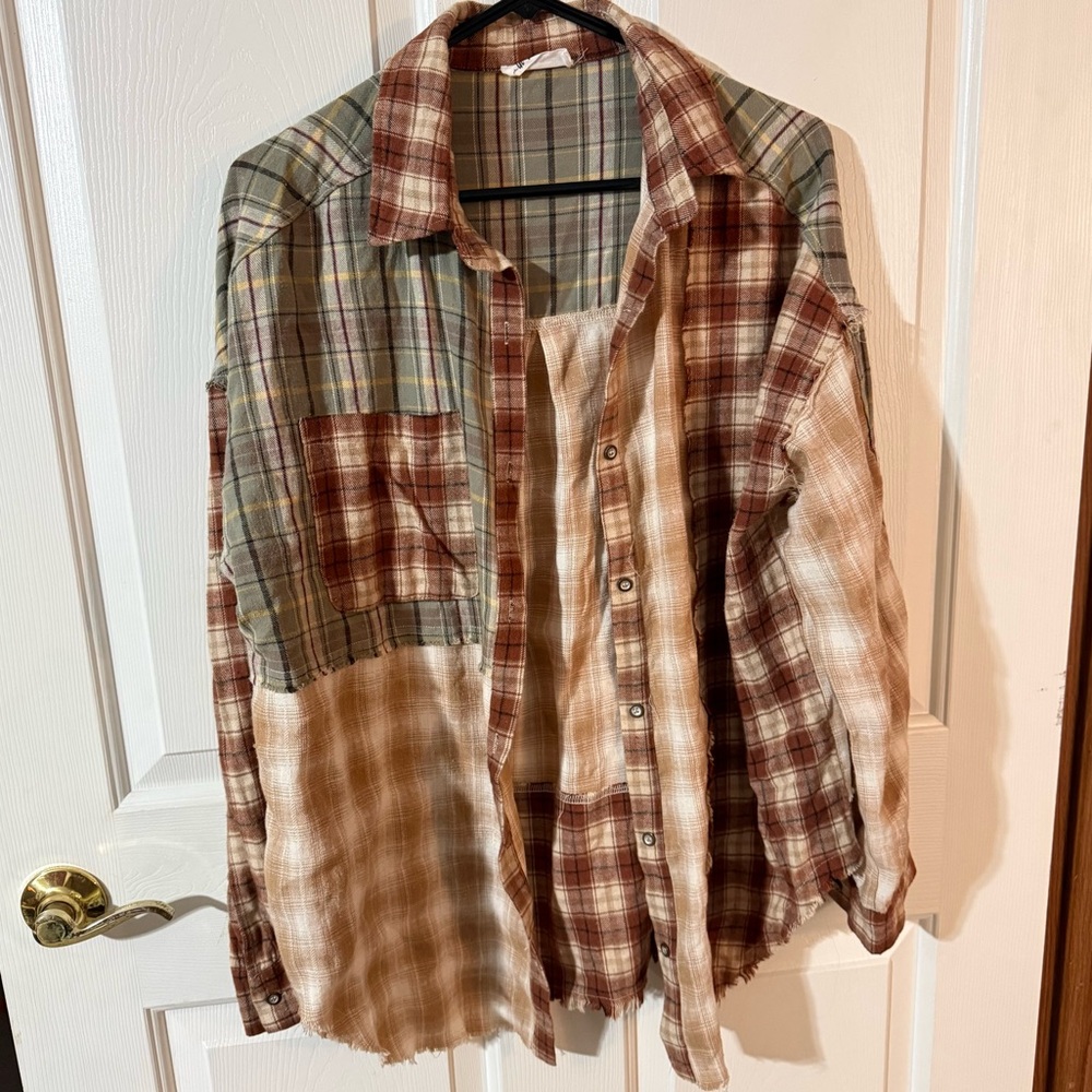 Colorblock Flannel